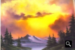 Painting of ‘Sunset Aglow’